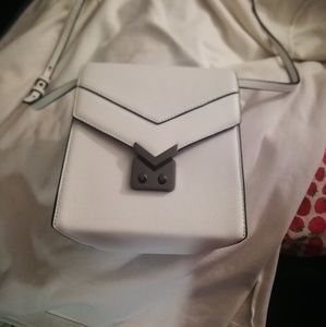 Mackage yazmin white crossbody bag